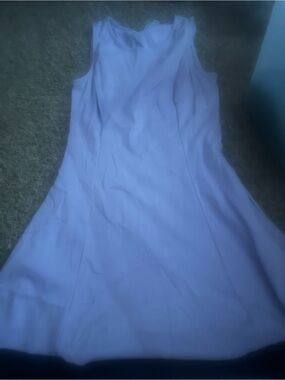 New York & Company Light Lavender Sleeveless Midi Dress